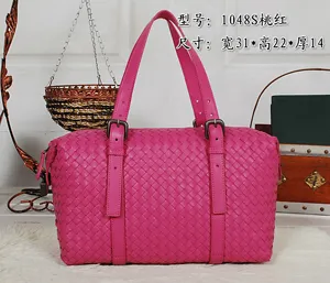 ボッテガヴェネタ ペオニアピンク original leather 手提げ/ショルダーバッグ 1048S-2