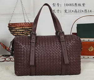 ボッテガヴェネタ ブラウン original leather 手提げ/ショルダーバッグ 1048S-3