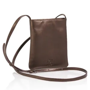 ロエベ ナッパ ミニバッグ ポシェット ブラウン 182 85 D15 3640