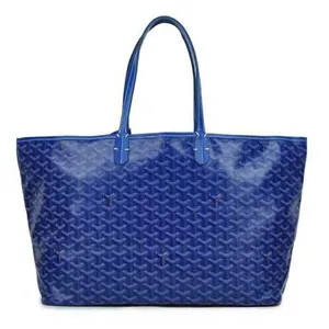 ゴヤール トートバッグ サンルイPM ブルー/SV金具 GOYARD-010