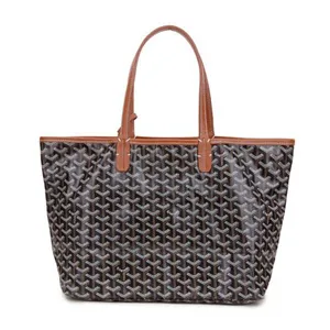 ゴヤール トートバッグ サンルイPM ブラック/ブラウン GOYARD-011