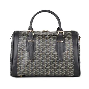 ゴヤール ミニボストンバッグ クロワジエール ブラック GOYARD-038