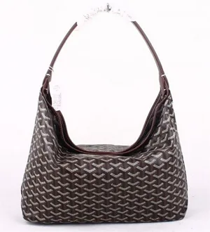 ゴヤール ポーチ バッグ リストレット ブラウン GOYARD-047