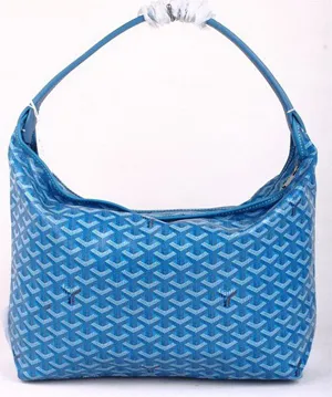 ゴヤール ポーチ バッグ リストレット スカイブルー GOYARD-050