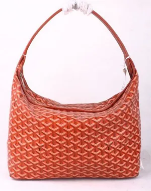 ゴヤール ポーチ バッグ リストレット オレンジ GOYARD-053