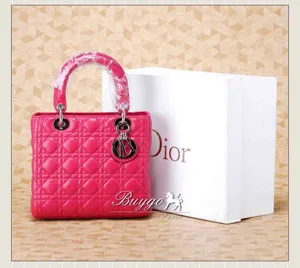 ディオール バッグ 2012年春夏 ラズベリーカナージュハンドバッグ VRB44558 DIOR