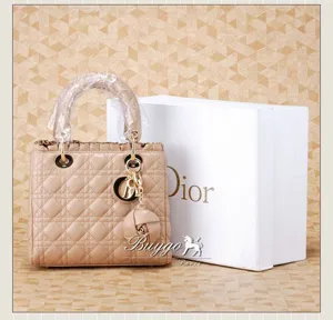 ディオール バッグ2012年春夏 ライトベージュカナージュハンドバッグ VRB44559 DIOR