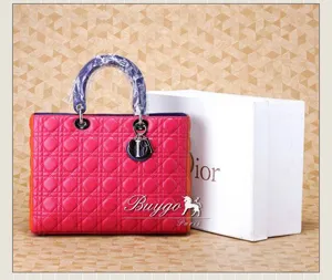 ディオール ピンク カナージュハンドバッグ VRB44514 DIOR