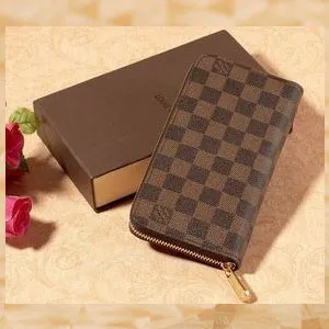 ルイヴィトン 長財布 LOUISVUITTON N60015 ダミエ ジッピー 長財布