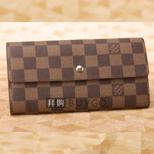 ルイヴィトン N61734 小銭入れ付き長財布 ポルト ポルトフォイユ サラ