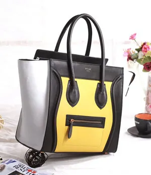 セリーヌ ラゲージ ミニショッパートートバッグ コバルトプルー CELINE-3331