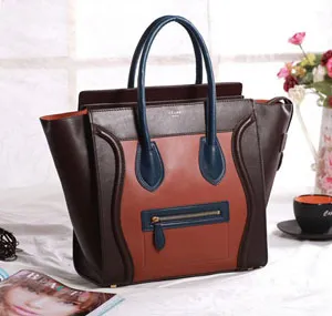 セリーヌ ラゲージ ミニショッパートートバッグ コバルトプルー CELINE-3330