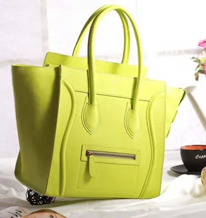 セリーヌ ラゲージ ミニショッパートートバッグ コバルトプルー CELINE-3329