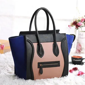 セリーヌ ラゲージ ミニショッパートートバッグ コバルトプルー CELINE-3327
