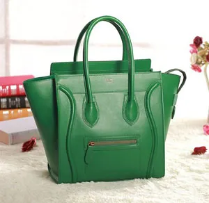 セリーヌ ラゲージ ミニショッパートートバッグ コバルトプルー CELINE-3324