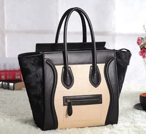 セリーヌ ラゲージ ミニショッパートートバッグ コバルトプルー CELINE-3323
