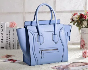 セリーヌ ラゲージ ミニショッパートートバッグ コバルトプルー CELINE-3312