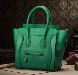 セリーヌ ラゲージ ミニショッパートートバッグ コバルトプルーCELINE-3309