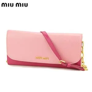 ミュウミュウ miu miu ローサピンク×ペオニアピンク 5M1290MAD-ROSA-PEONIA