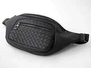 ボッテガヴェネタ BOTTEGAVENETA ウエストポーチ 222310V4641-1000 ブラック