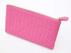 ボッテガヴェネタ BOTTEGAVENETA 二つ折長財布 210002V0013-6604 アンティークピンク