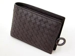 ボッテガヴェネタ BOTTEGAVENETA メンズ二つ折財布 163270V4651-2040 ダークブラウン