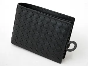 ボッテガヴェネタ BOTTEGAVENETA メンズ二つ折財布 163270V4651-1000 ブラック