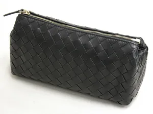ボッテガヴェネタ BOTTEGAVENETA ポーチ 163229V0010-1000 ブラック