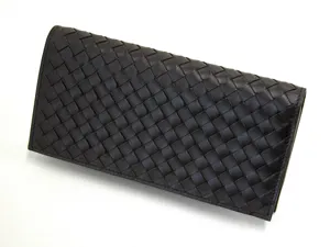 ボッテガヴェネタ BOTTEGAVENETA ファスナー付長財布 156819V4651-2040 ダークブラウン