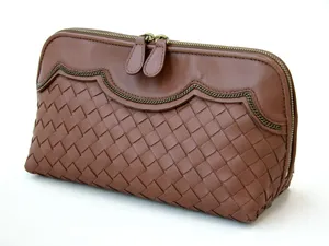ボッテガヴェネタ BOTTEGAVENETA ポーチ 132535VACA12510 キャメル