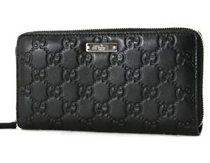 グッチ グッチスーパーコピーシマ 長財布 ブラック カーフレザー 112724A0V1G1000