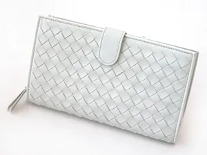 ボッテガヴェネタ BOTTEGAVENETA ホック付長財布 114074V0013-9541 オフホワイト