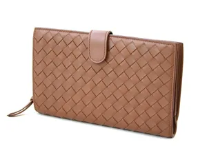 ボッテガヴェネタ BOTTEGAVENETA ホック付長財布 114074V0013-2510 ブラウン