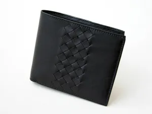 ボッテガヴェネタ BOTTEGAVENETA メンズ二つ折財布 113993VN032-1000 ブラック