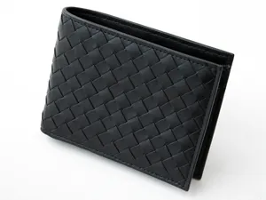 ボッテガヴェネタ BOTTEGAVENETA メンズ二つ折財布 113112V4651-1000 ブラック