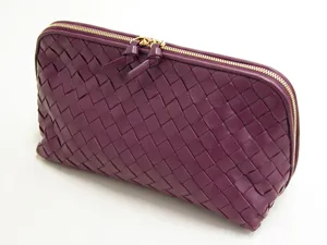 ボッテガヴェネタ BOTTEGAVENETA ポーチ 132535V0013-6115 パープル