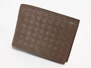 ボッテガヴェネタ BOTTEGAVENETA メンズ二つ折財布 113112V4651-2801 ココアブラウン