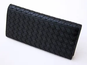 ボッテガヴェネタ BOTTEGAVENETA 二つ折り長財布 120697V4651-6012 ダークパープル