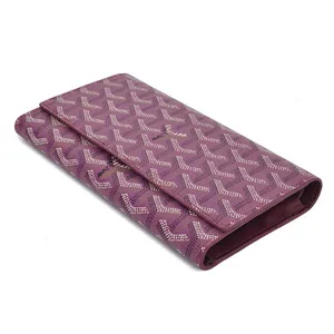 ゴヤール 長財布 三つ折り パープル GOYARD-17