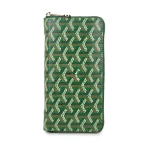 ゴヤール 長財布 ラウンドジップ グリーン GOYARD-27