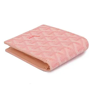 ゴヤール 財布 二つ折り 名刺入れ ピンク GOYARD-37