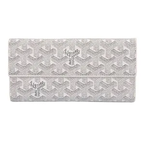 ゴヤール 長財布 Ｗホック ホワイト GOYARD-01