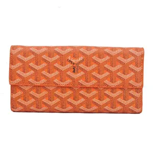 ゴヤール 長財布 Ｗホック オレンジ GOYARD-03