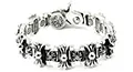 クロムハーツ ブレスレット（Chrome Hearts）H（エイチ）リンククロスクリップブレスレット CB57