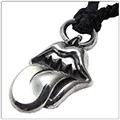 クロムハーツ ペンダント/ネックレス（Chrome Hearts）リップス＆タンペンダント CP30