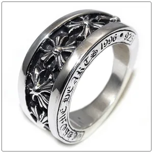 クロムハーツ リング/指輪（Chrome Hearts）ナローVバンド?リング/CHX CR40