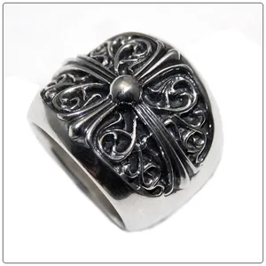 クロムハーツ リング/指輪（Chrome Hearts）クラシックオーバルスター?リング CR25