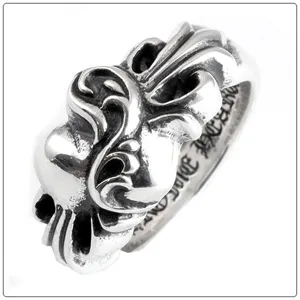 クロムハーツ リング/指輪（Chrome Hearts）フローラルハート?リング CR58