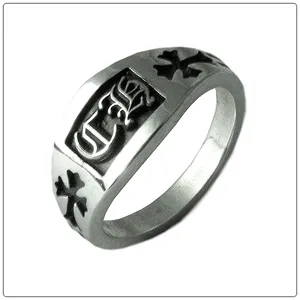 クロムハーツ リング/指輪（Chrome Hearts）CHクレスト?ミニ CR80