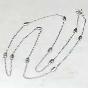 ブルガリ ニューパレンテシ チェーン ネックレス CL853315